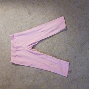 Light pink girl legging half-length